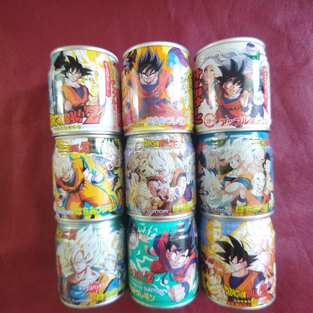 ドラゴンボールZ きゃらかーん 空缶＆カーリング＆キャラコバッチ 20点