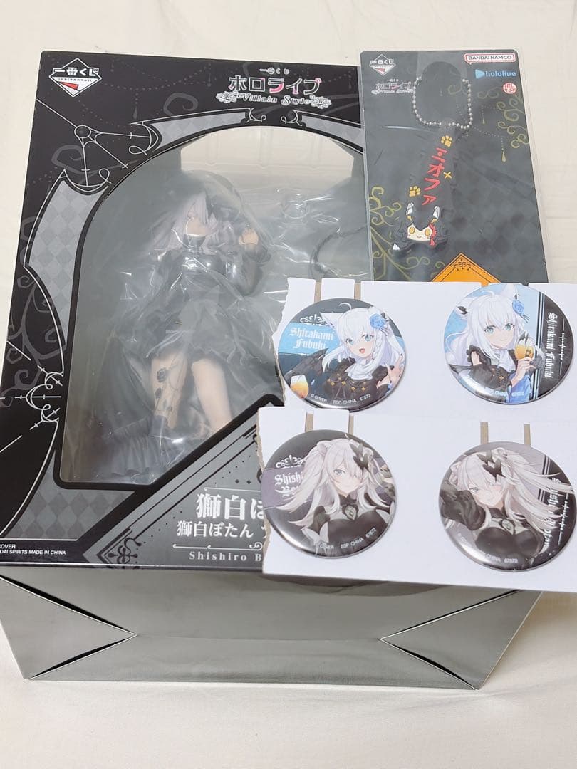 一番くじ ホロライブ 獅白ぼたん フィギュア + おまけ