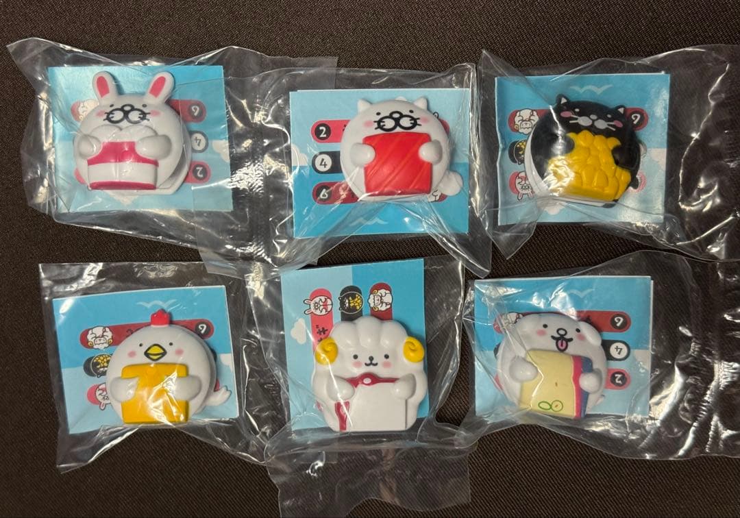 だっこずしマスコットクリップ 全6種セット スシロー - メルカリ