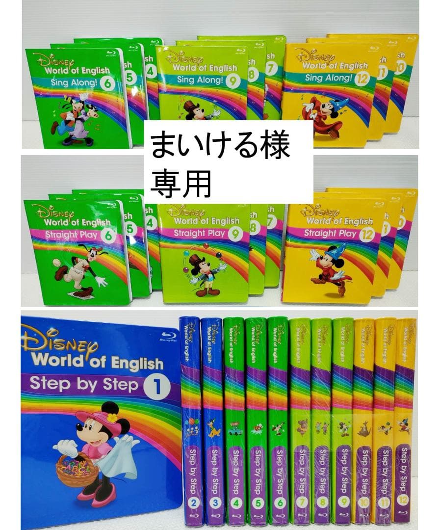 まいける 　DWE ストレートプレイ　シングアロング　ステップバイ DWEはステップバイステップだけでシングアロングの代わりになるって