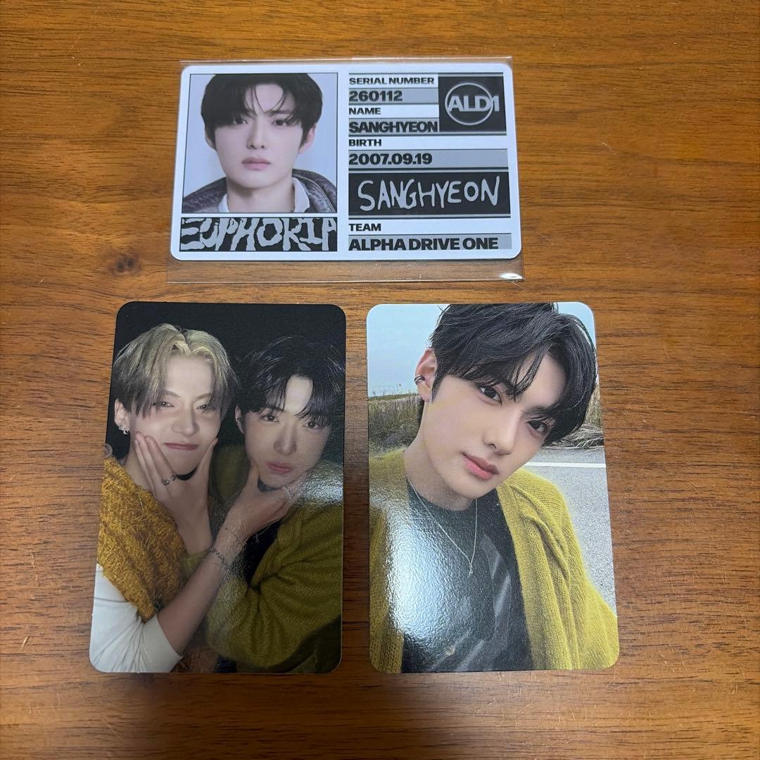 alpha drive one Euphoria 封入トレカ サンヒョン - メルカリ