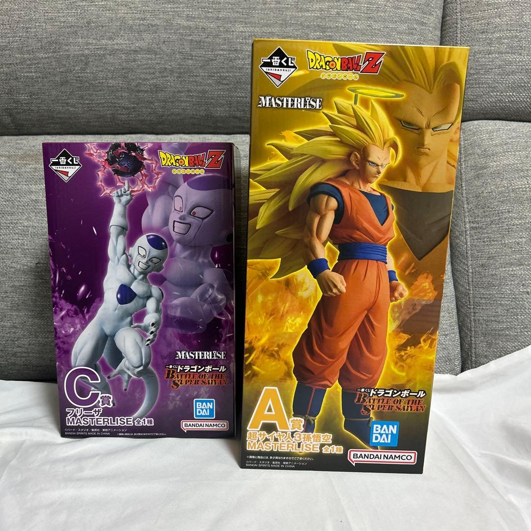 ドラゴンボール MASTERLISE 悟空3 フリーザ　フィギュア　おまけつき