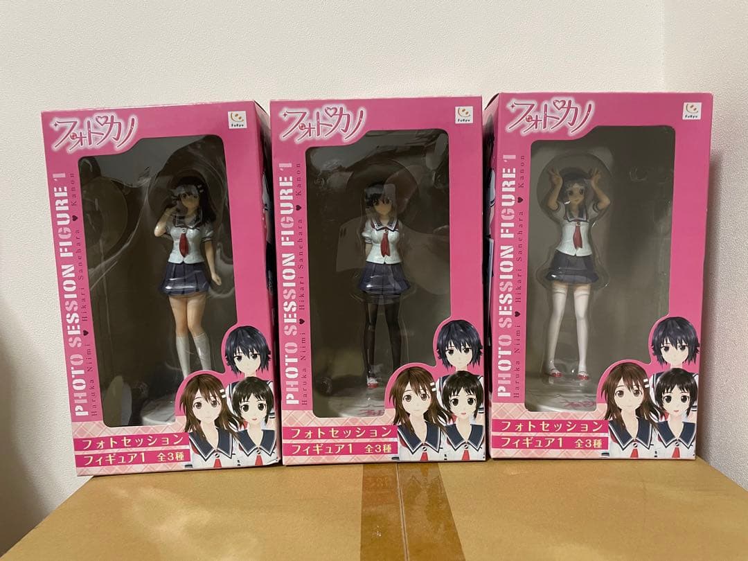フォトカノ フォトセッション フィギュア1 全3種セット未開封品