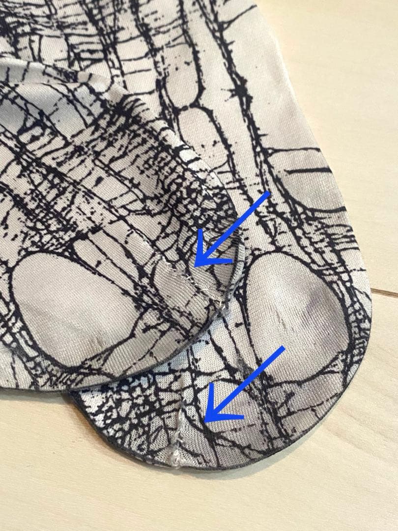 アリスアウアア alice auaa ネットプリントタイツ 難あり