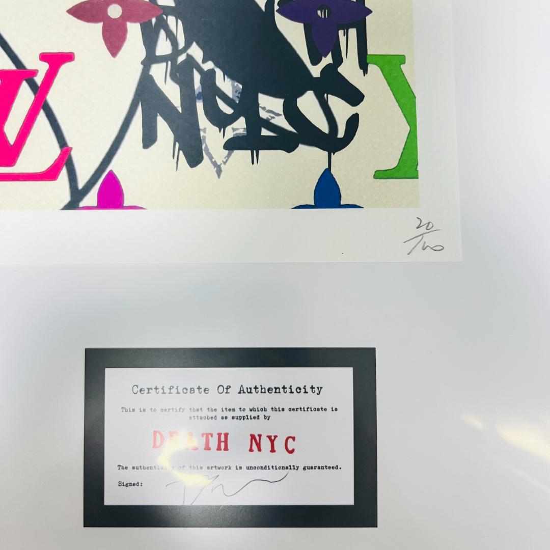 DEATH NYC 世界限定100枚アートポスター Minnie × LV - メルカリ