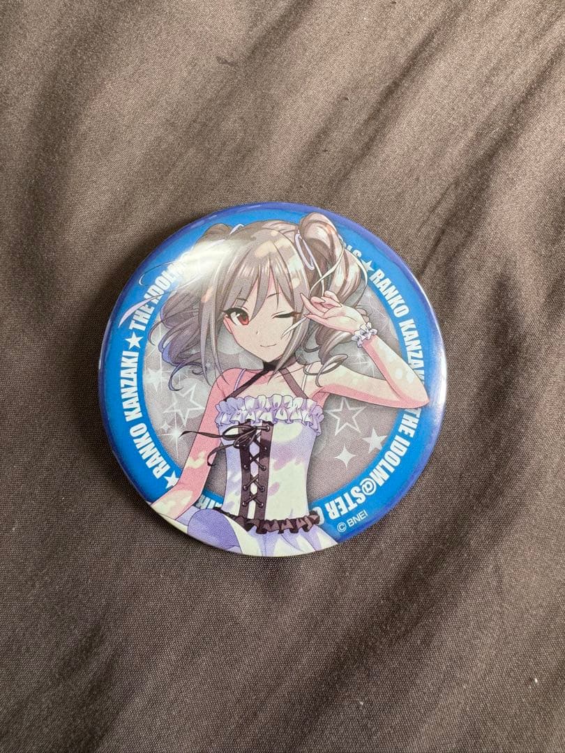 神崎蘭子 缶バッジ オフィシャルショップ ガラポン C賞 アイマス