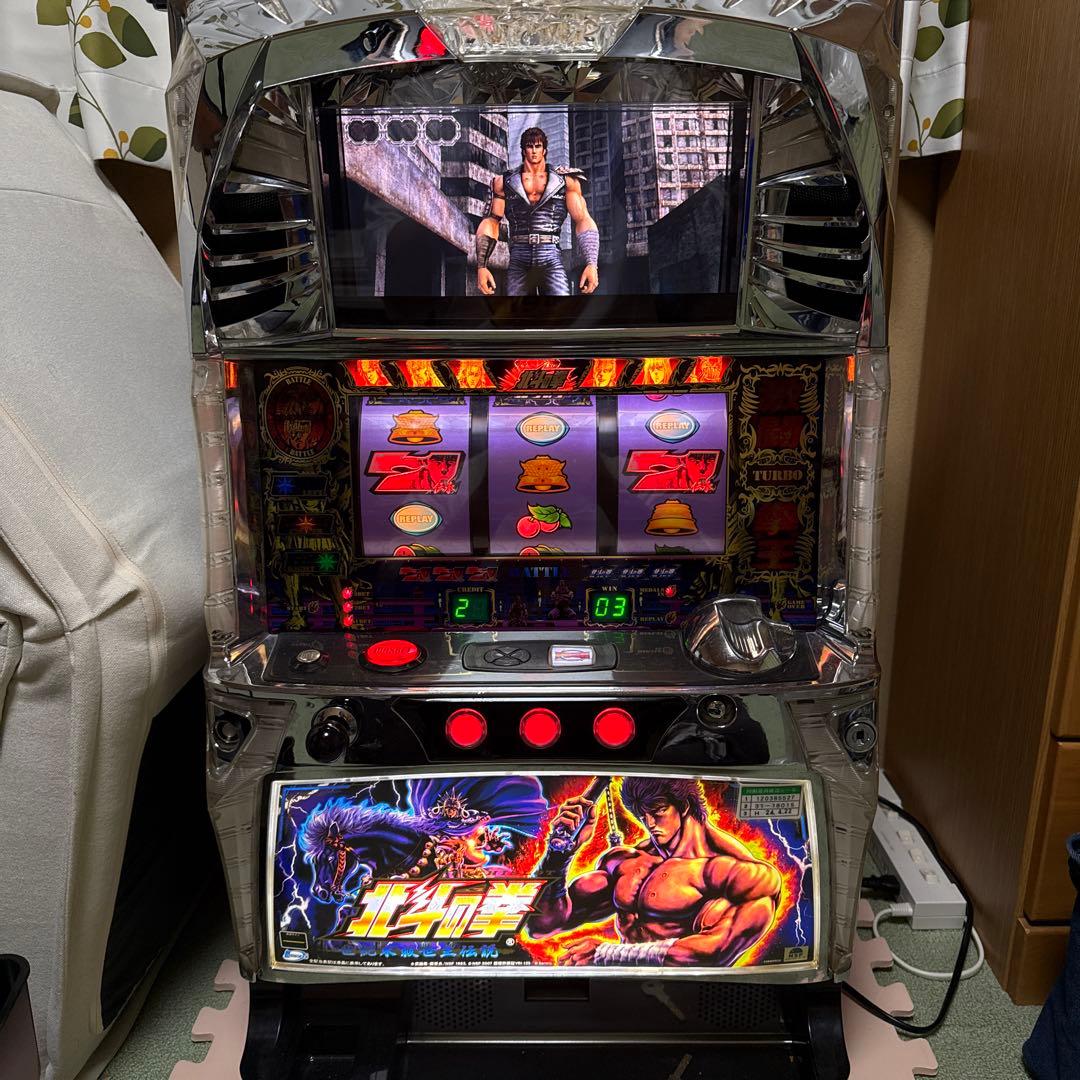 ジャンク　パチスロ　北斗の拳　世紀末救世主伝説　実機