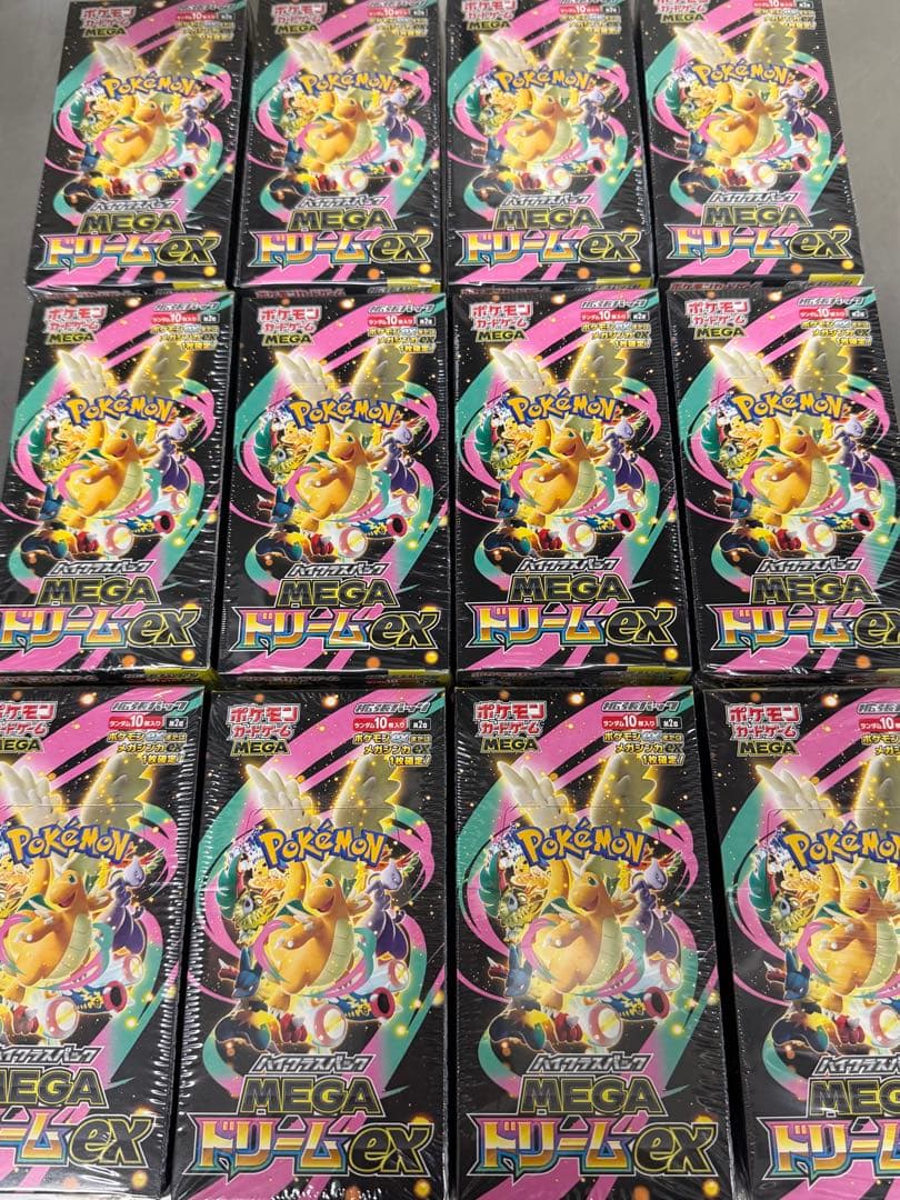 ポケモンカード MEGAドリーム ex 12box 新品 未開封 - メルカリ