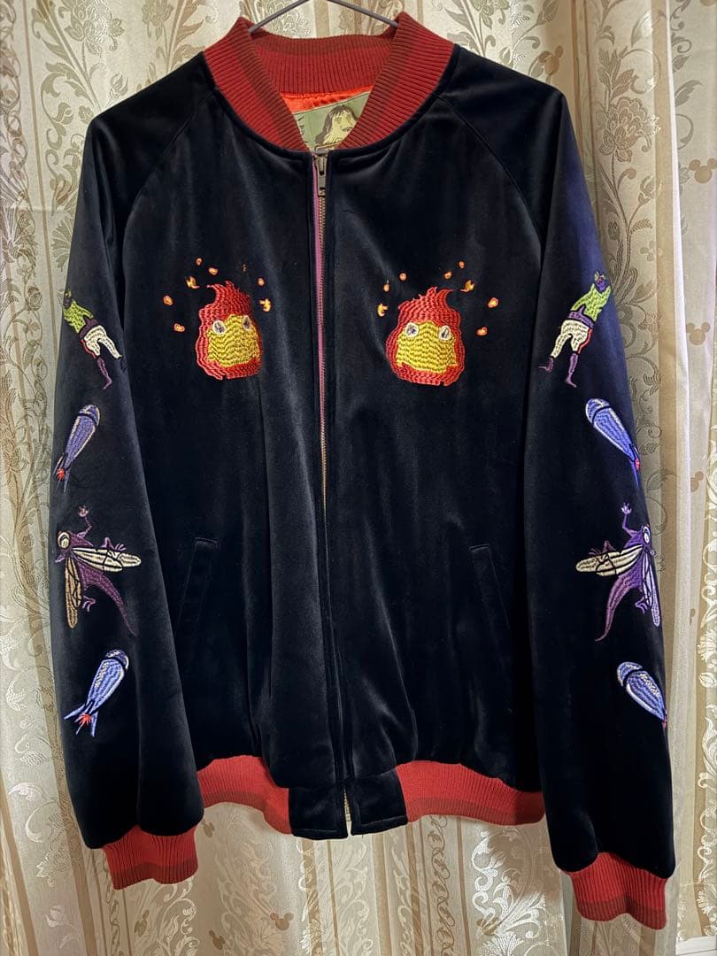 ［美品］ジブリ GBL ハウルの動く城 スカジャン ＸＬサイズ