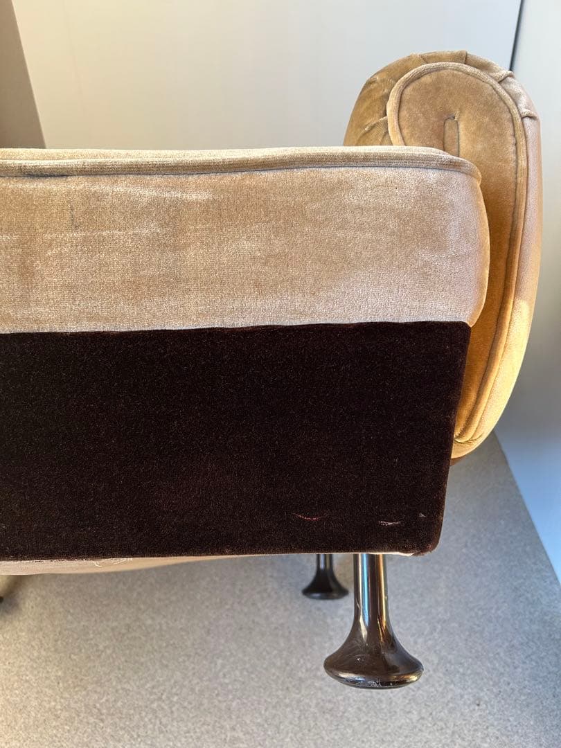 1Pソファ ミッドセンチュリー 昭和レトロ モダン ラウンジチェア