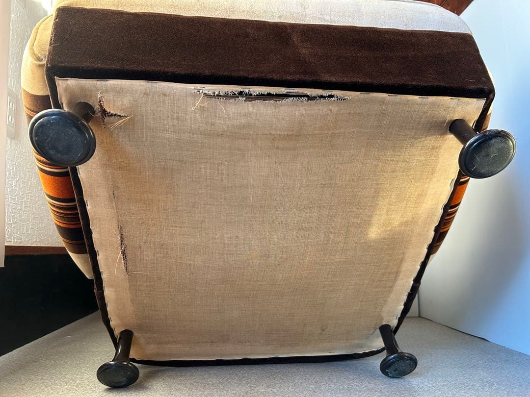 1Pソファ ミッドセンチュリー 昭和レトロ モダン ラウンジチェア