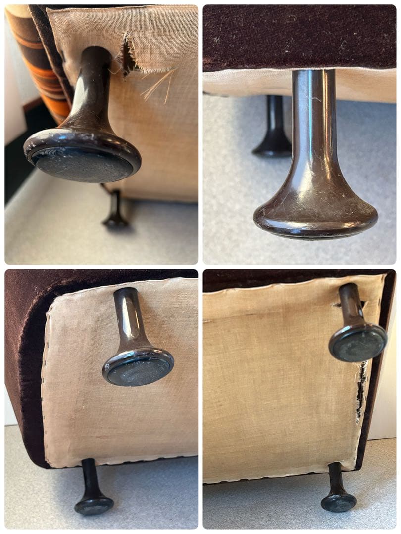 1Pソファ ミッドセンチュリー 昭和レトロ モダン ラウンジチェア