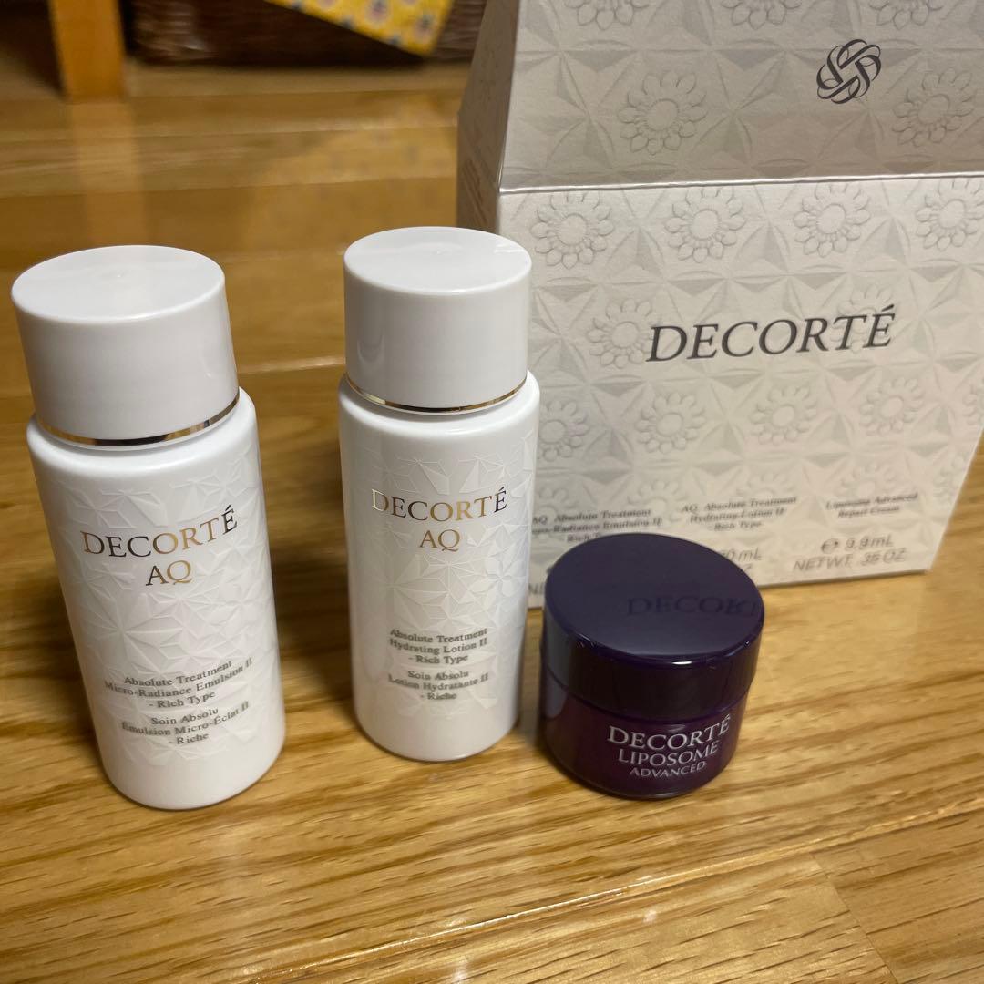DECORTÉ AQ スキンケア トライアルセット - メルカリ