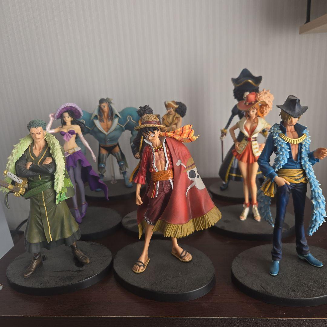 ワンピース フィギュア グラメン 15周年 麦わらの一味