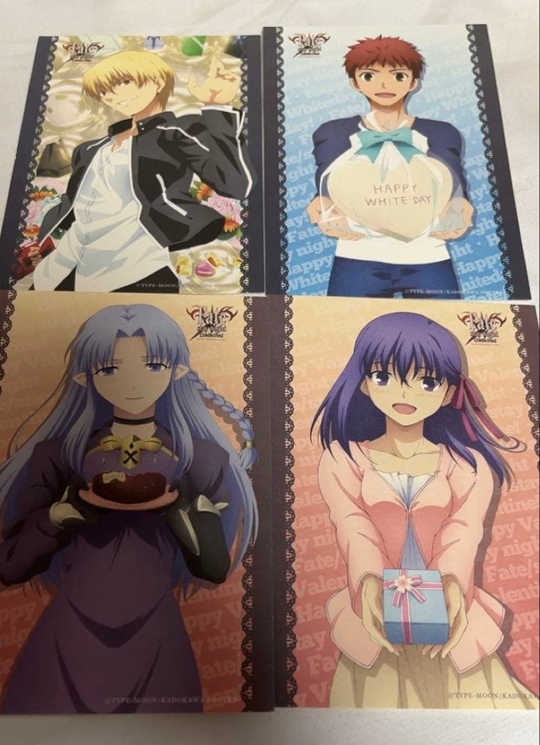 Fate fgo バレンタインデー　間桐桜　キャスター　ギルガメッシュ　衛宮士郎 ｷｬｽﾀｰ ギルガメッシュ(最終再臨/ﾌｪｲﾀﾙ/5周年記念) - マロンの隠れ家