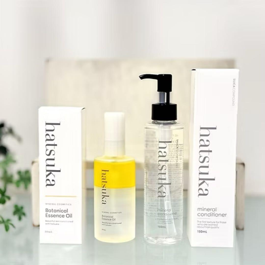hatsuka（2点セット）ヘアオイル & ミネラルコンディショナー