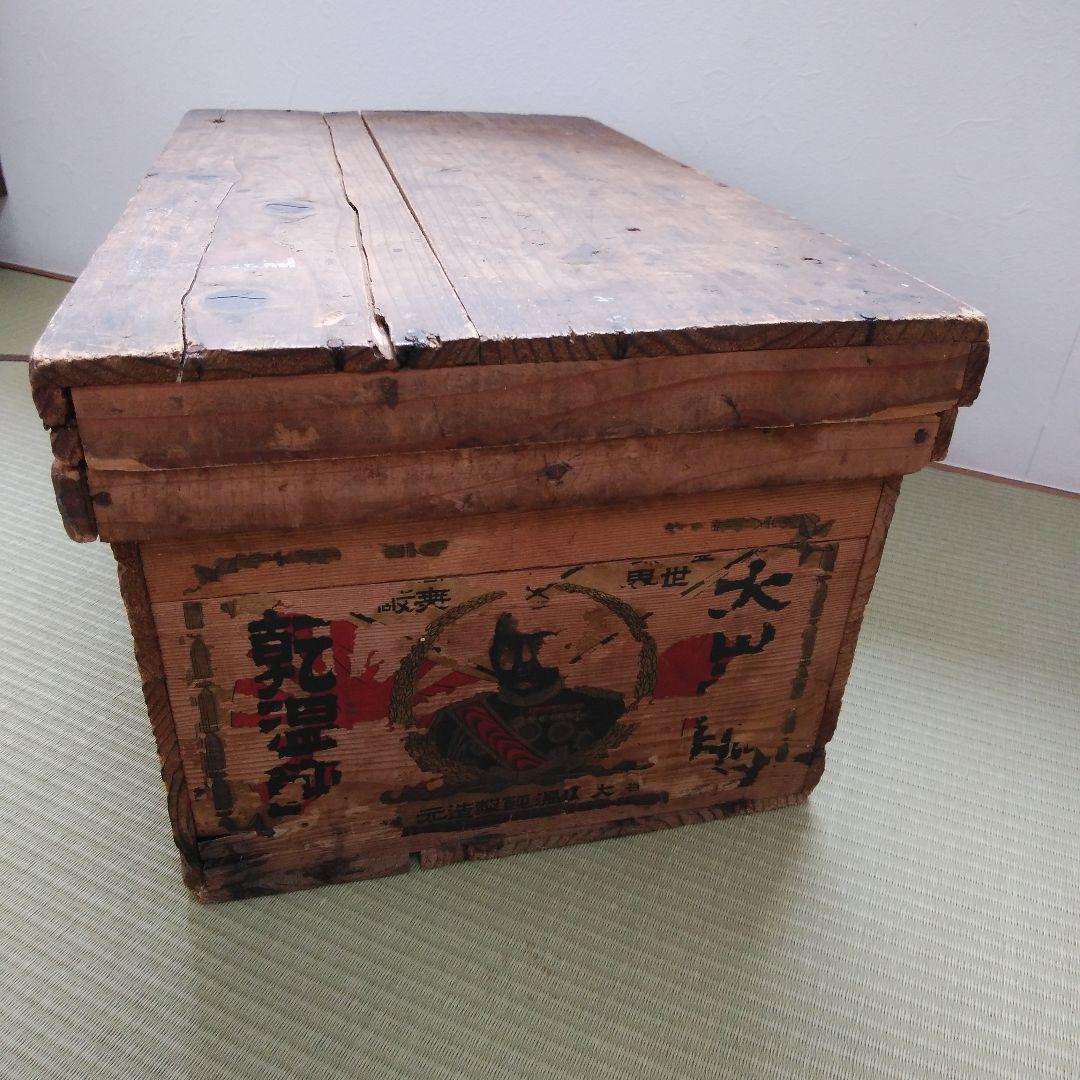 大正か昭和レトロ 戦前？ すごく古い木箱 - メルカリ