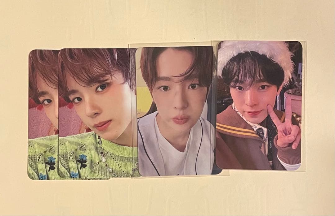 nct wish handsup ユウシ トレカ等4枚