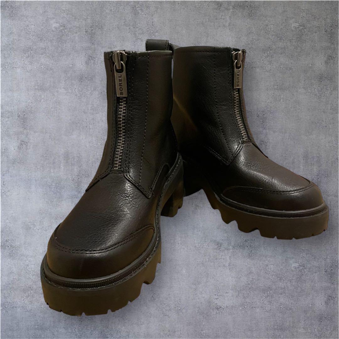 SOREL ソレル ジョアンナウ ジップ ショートブーツ