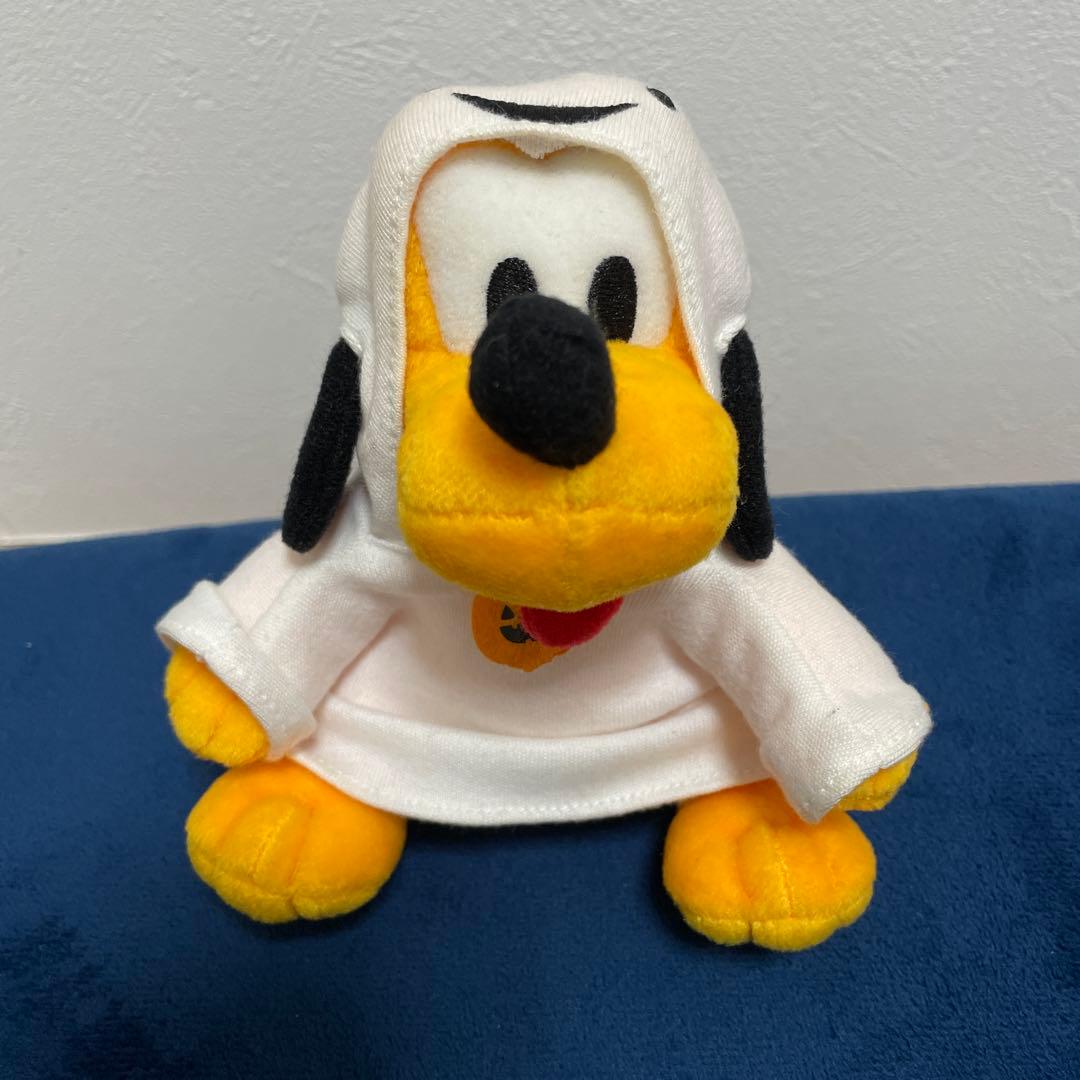 ディズニーストア　ハロウィン　プルート　ぬいぐるみ　おばけ ディズニーキャラクター 洗えるビーンズコレクション / プルート