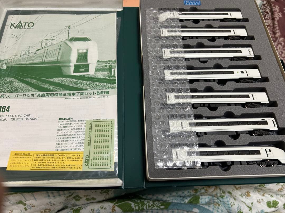 KATO 651系スーパーひたち7両編成 Nゲージ