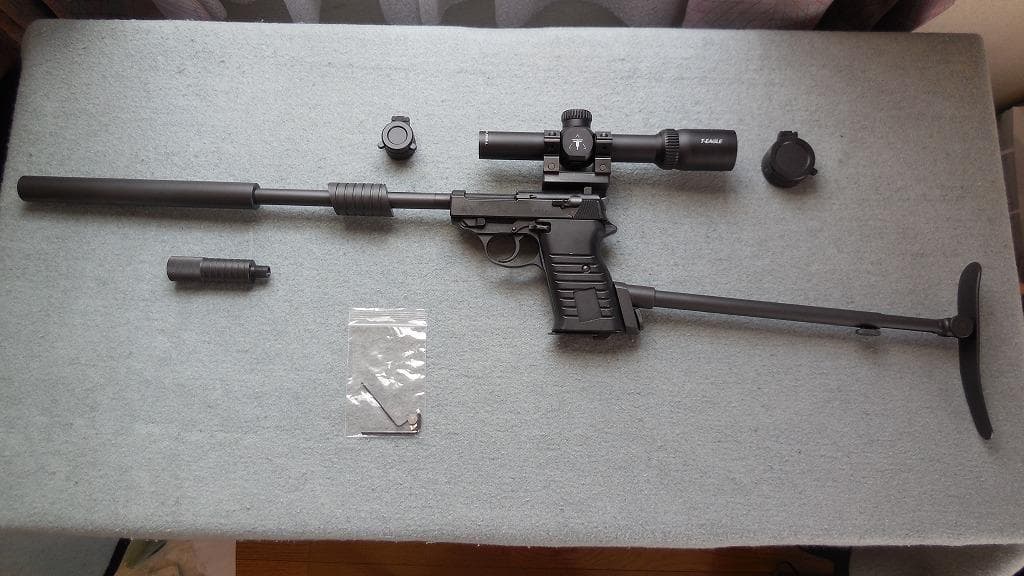 マルゼン　ワルサーP38　デタッチャブル　銃別（含まない）　アンクルタイプ