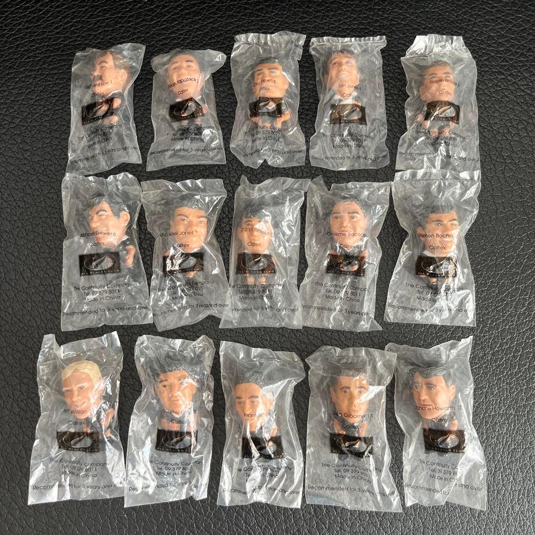 オールブラックス　フィギュアセット 15体 Caltex ラグビー　ノベルティ