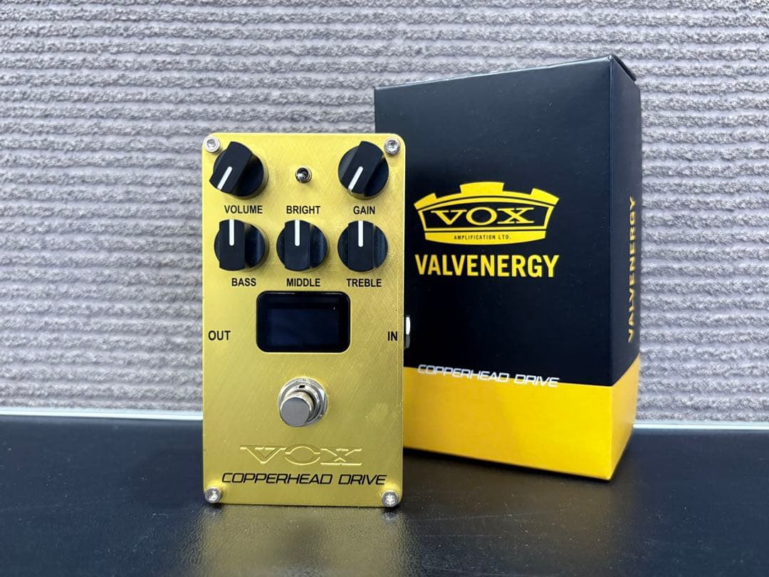 VOX COPPERHEAD DRIVE ギターエフェクター 箱、保証書付き
