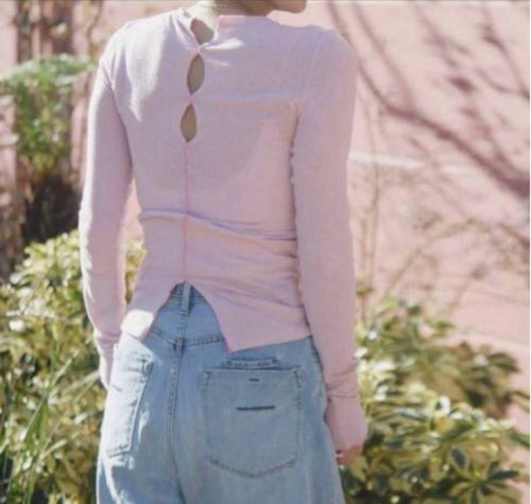 WERTHY 野沢和香DOUBLE-SIDED LONGTEE ピンク　未開封