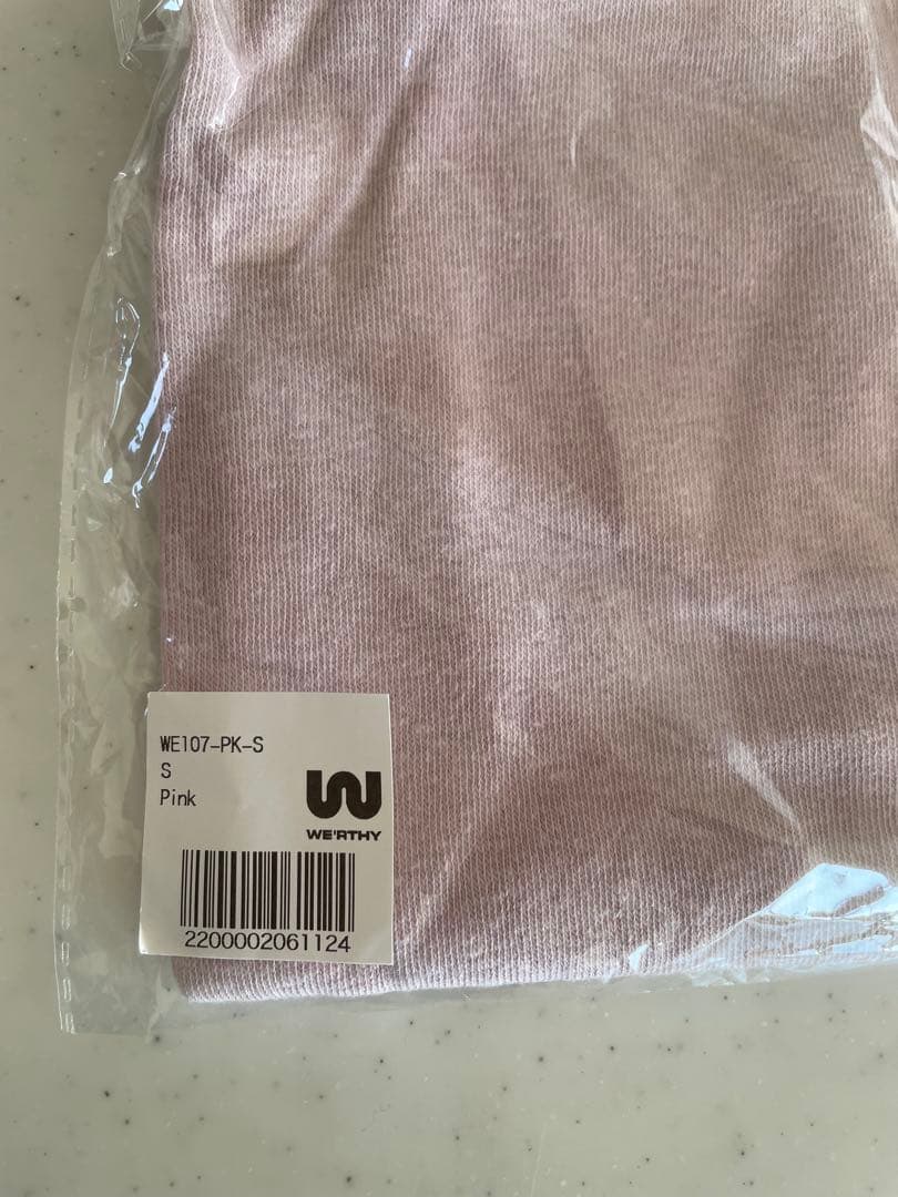 WERTHY 野沢和香DOUBLE-SIDED LONGTEE ピンク　未開封