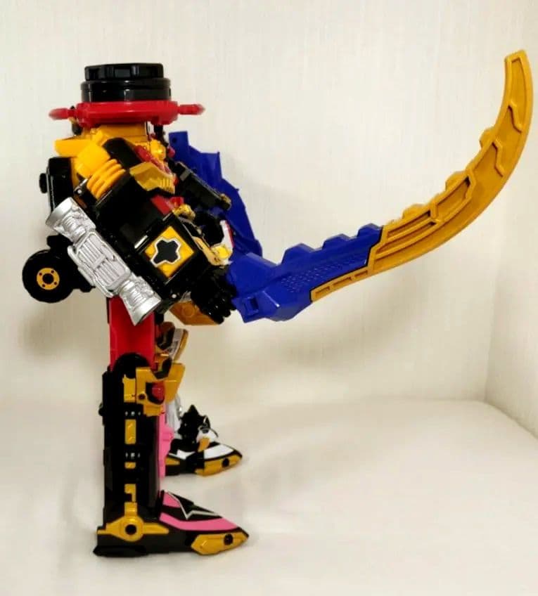 戦隊ロボ】DXシュリケンジン 手裏剣戦隊ニンニンジャー 外箱 説明書