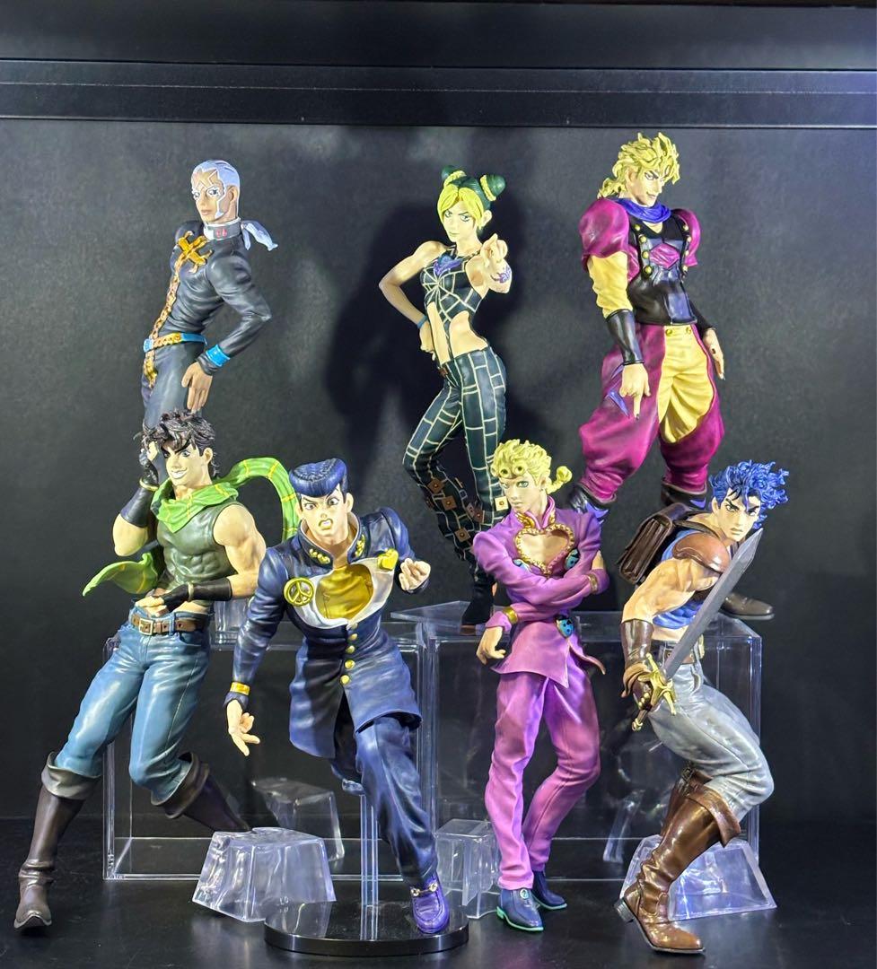 一番くじジョジョの奇妙な冒険フィギュア ディオ ジョセフ ジョルノ 東方仗助 他