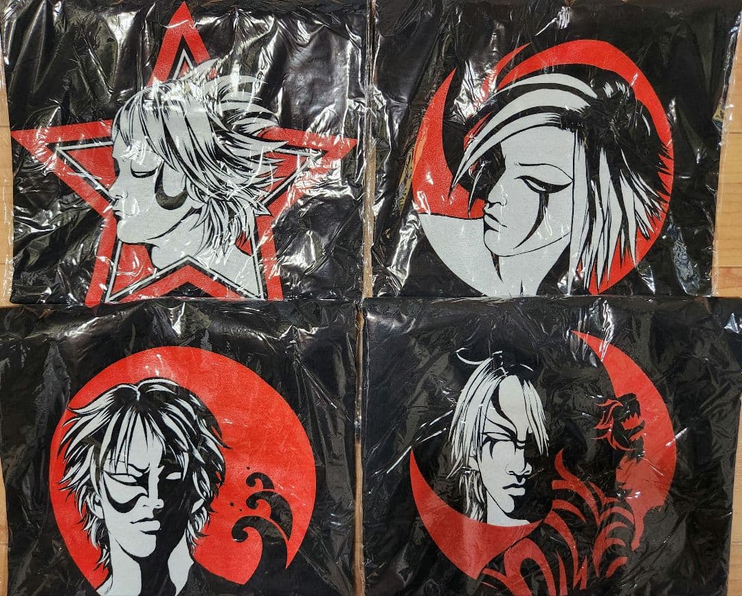 Art Style of GLAY限定レアTシャツ4点セット、ツバキアンナコラボ