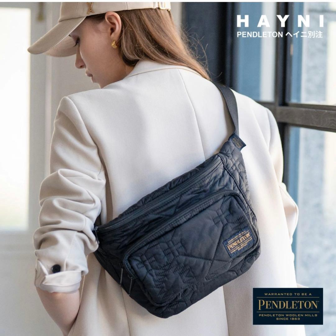 新品未使用タグ付き　ヘイニ別注PENDLETON ボディーバック