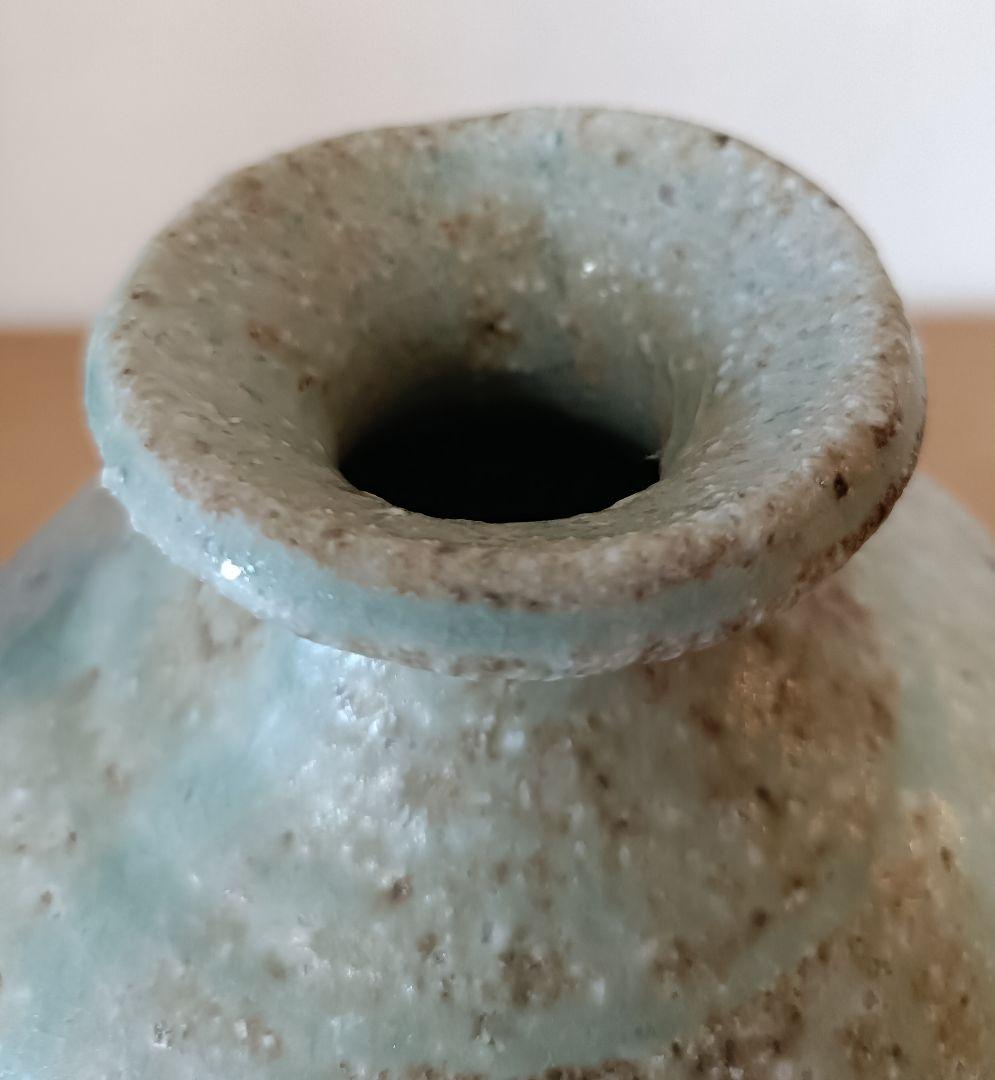 廣永窯 坪島土平作 伊賀大わび花入 灰被手 茶道具 伊賀焼花入 - メルカリ