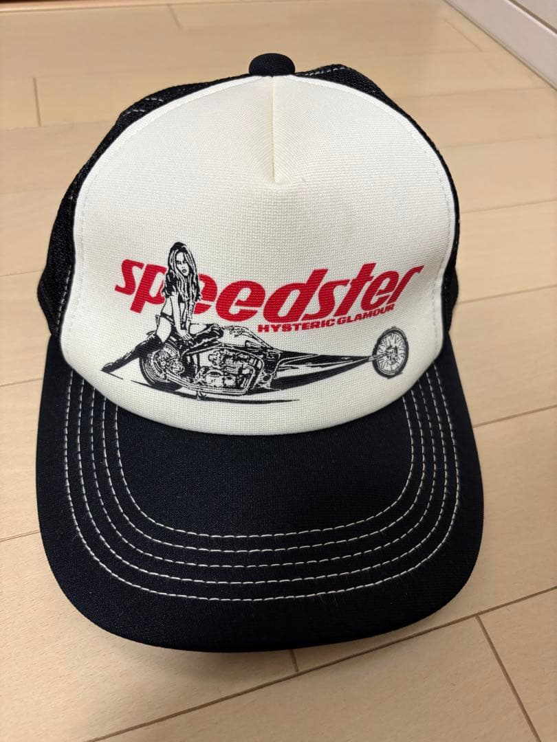 HYSTERIC GLAMOURスピードスターメッシュキャップ