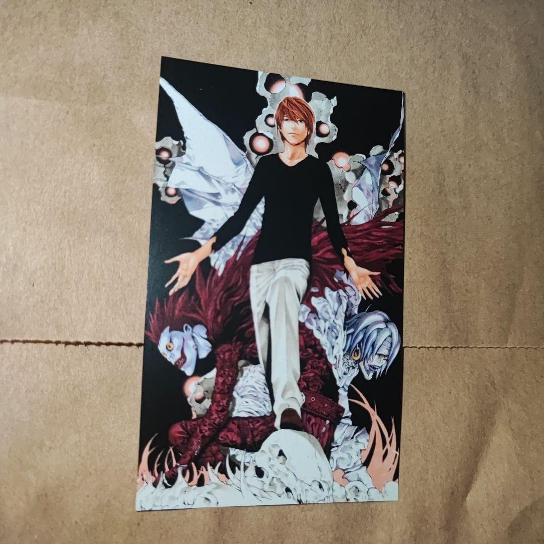 デスノート 夜神月 ミニイラストカード - メルカリ