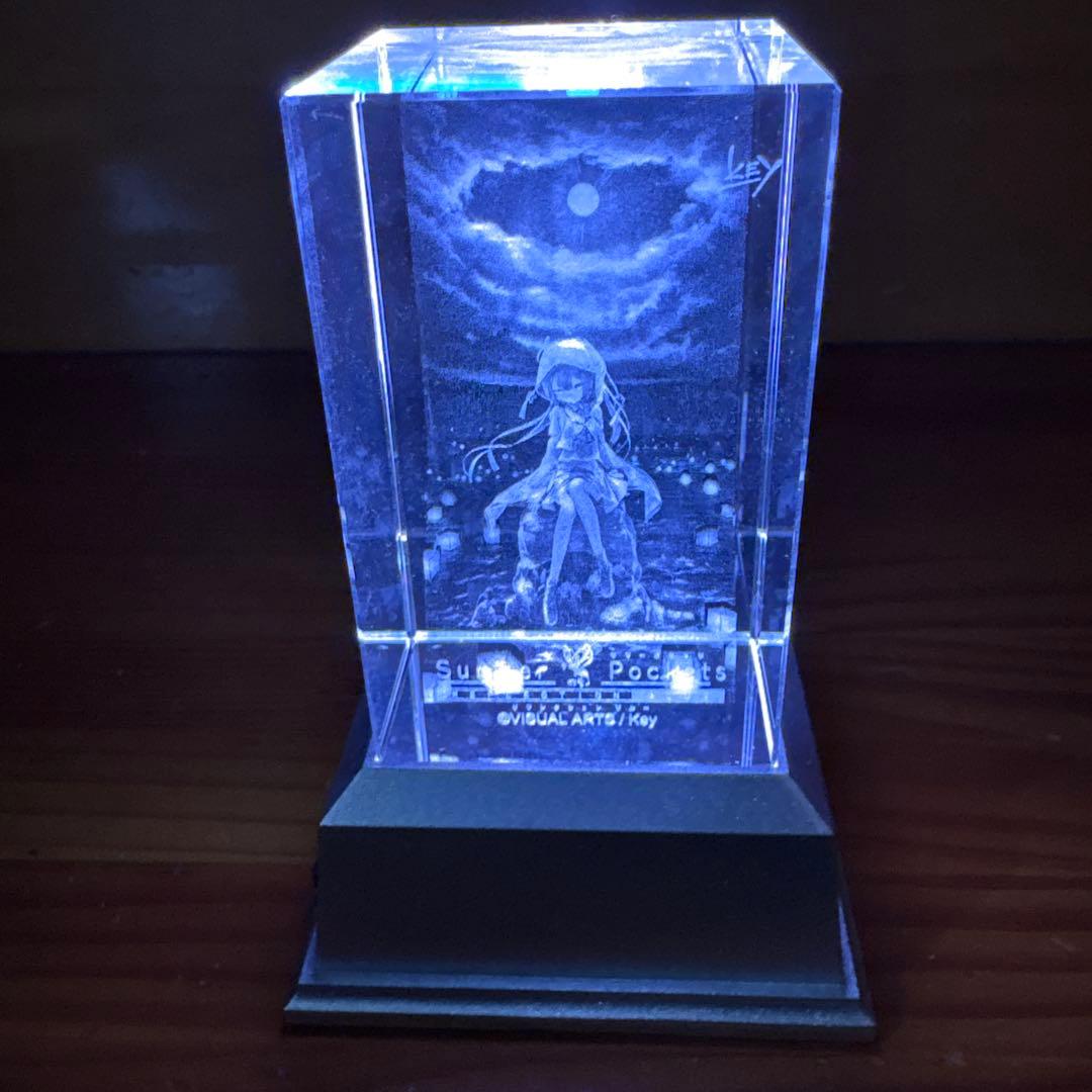 Summer Pockets 神山識 3Dクリスタル エビテン特典 - メルカリ