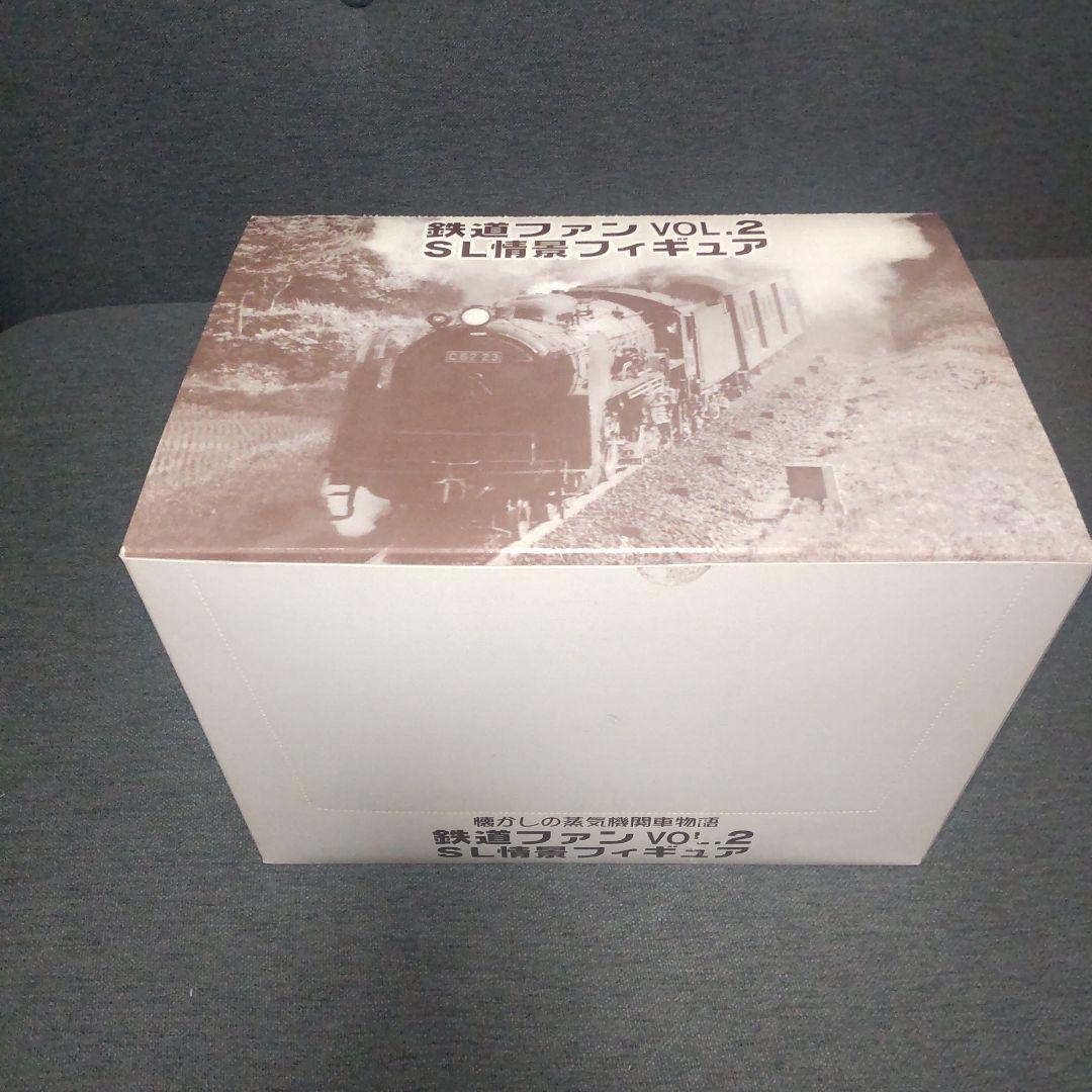 鉄道ファンVol.2 SL情景フィギュア 未組立品　6種セット 鉄道ファン2（SL情景フィギュア）、大人買いしました。 - 線路巡礼2