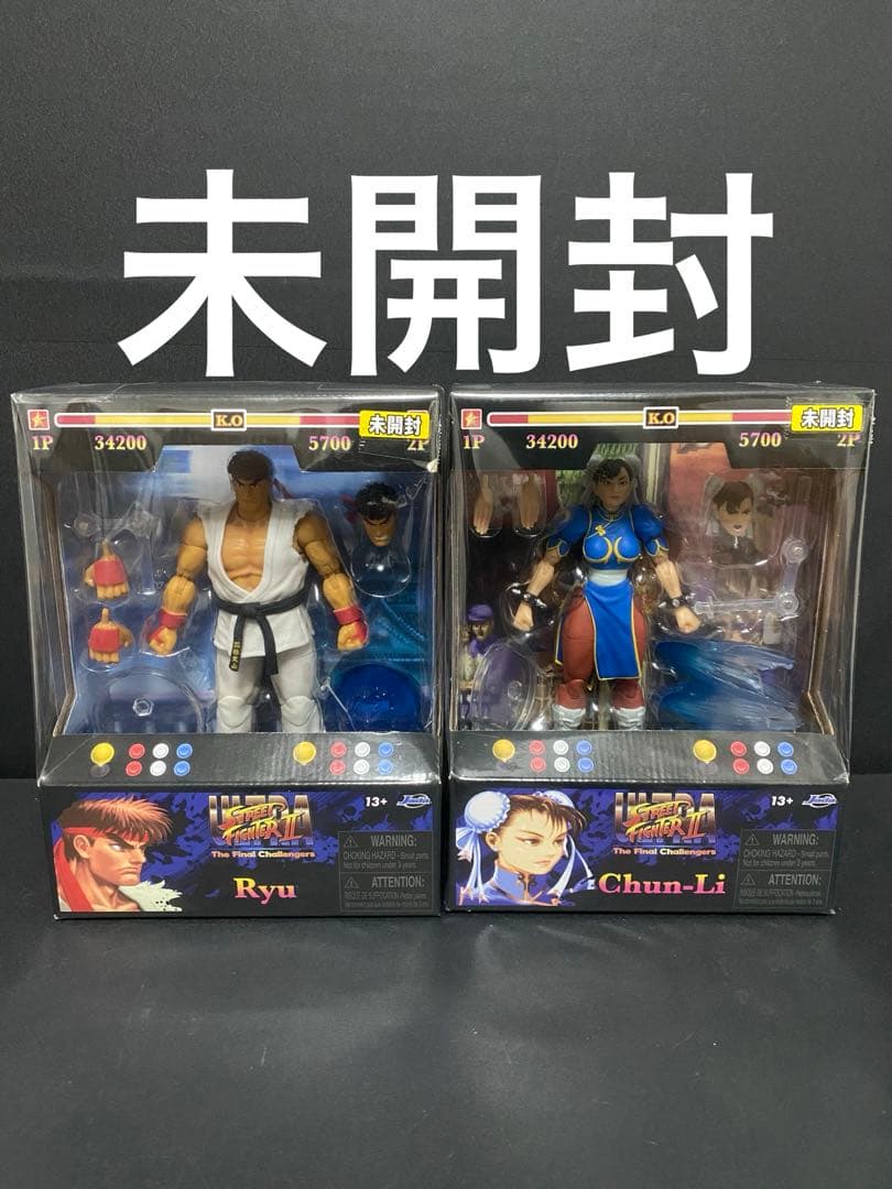 JADA TOYs ストリートファイター アクションフィギュア　2体まとめ売り