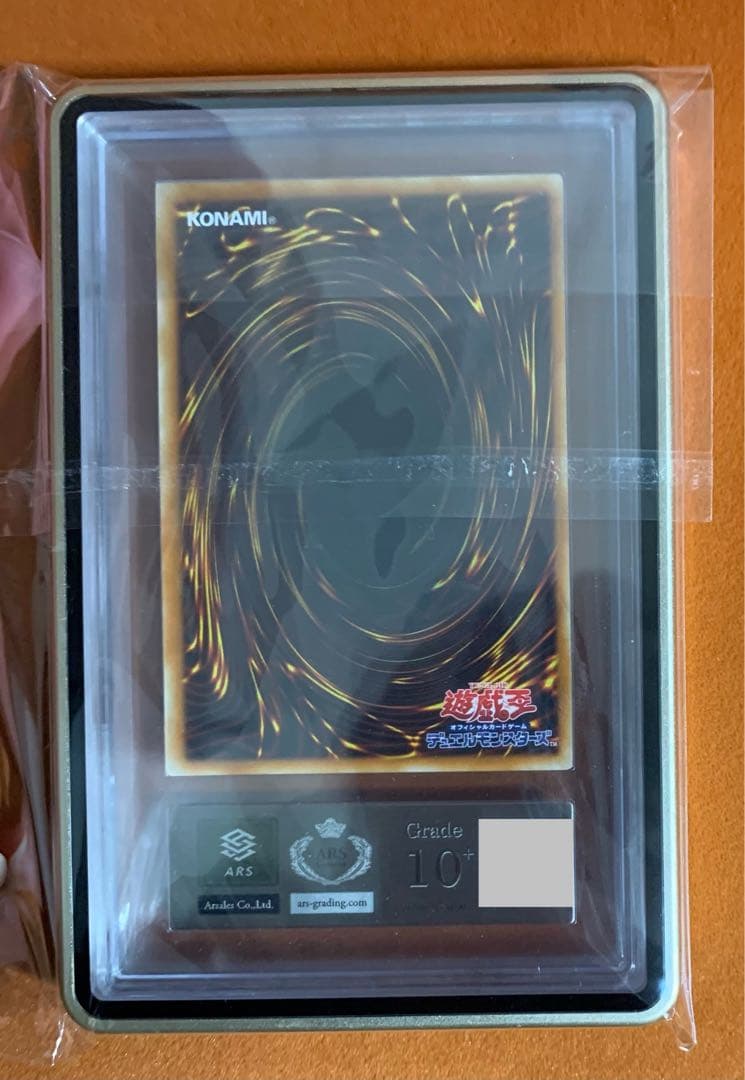 ARS10+ 鑑定書付き 真紅眼の闇竜 レッドアイズダークネスドラゴン