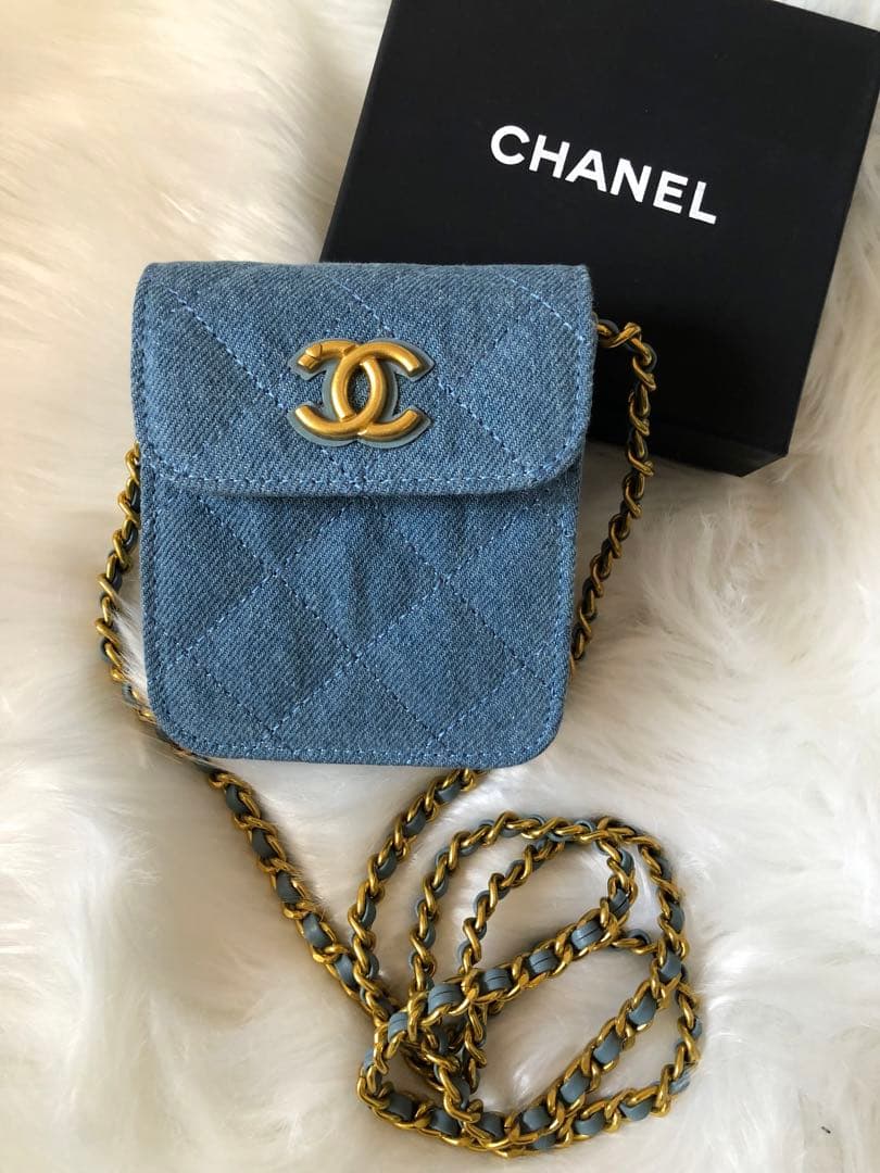 新品未使用　シャネル ノベルティ デニムミニショルダーバッグ 新品未使用 シャネル ノベルティ デニムミニショルダーバッグ｜Yahoo