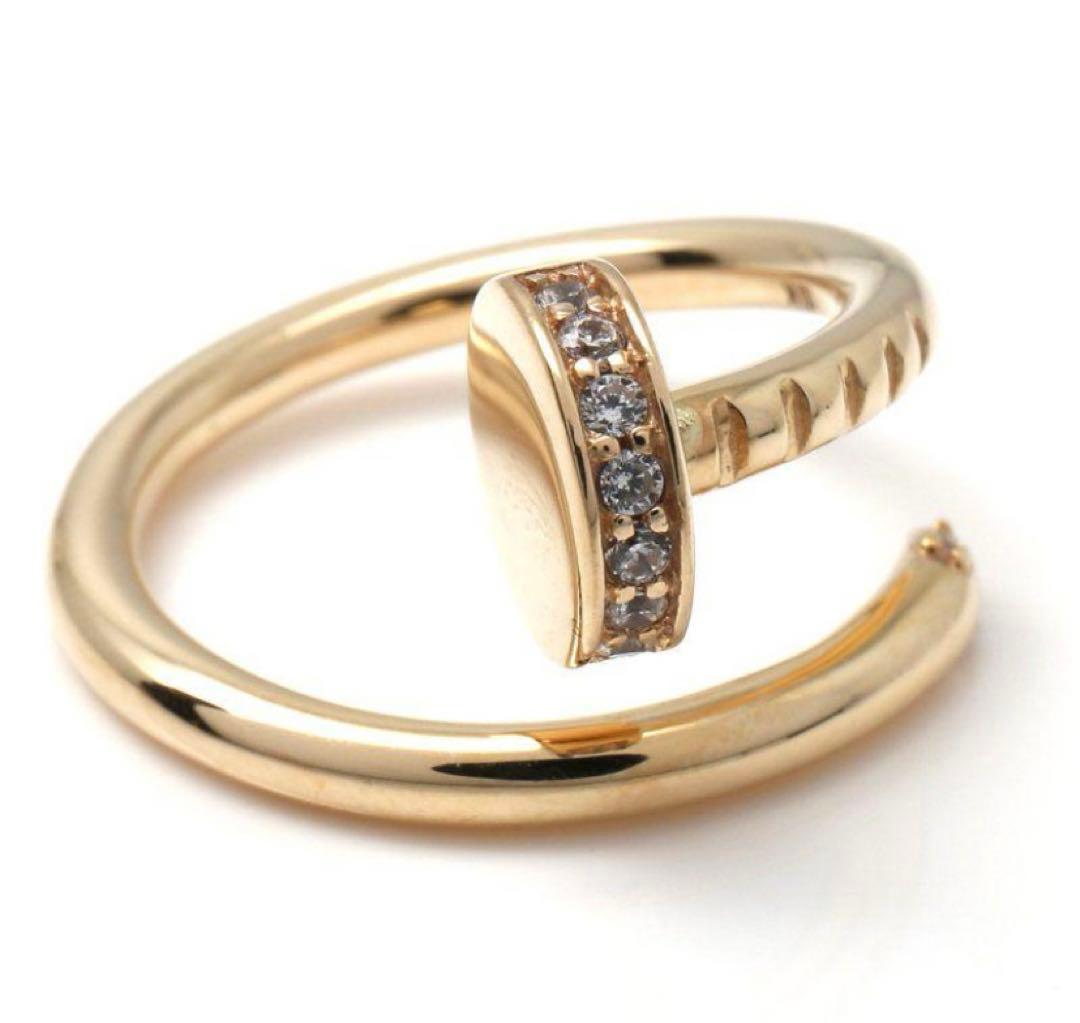 d*4様 Avalanche アヴァランチ 10K ゴールド 金 指輪 釘