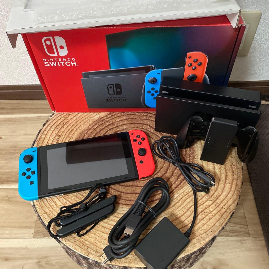 Nintendo Switch ニンテンドースイッチ本体　ネオン ④ 任天堂（Nintendo） Nintendo Switch 本体 Joy-Con (L) ネオングリーン