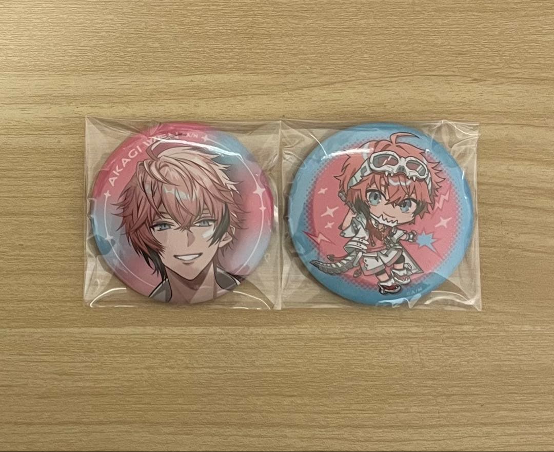 にじさんじ ハーフアニバーサリー 赤城ウェン 缶バッジ - メルカリ