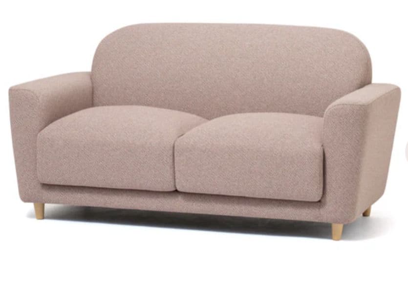 【Francfranc】フランフラン ヌボラ 2人掛けソファ 2 2S ピンク