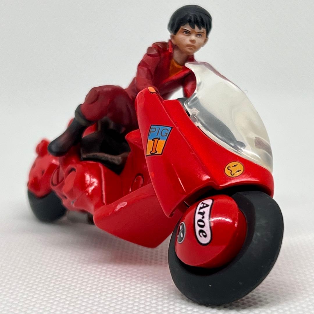 【レア】2002年製 海洋堂 アキラ AKIRA 金田とバイク