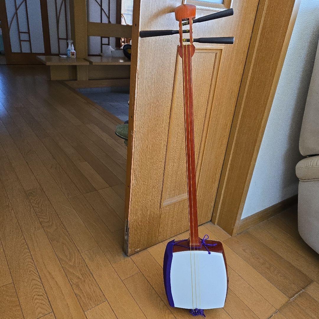 三味線本体とケース