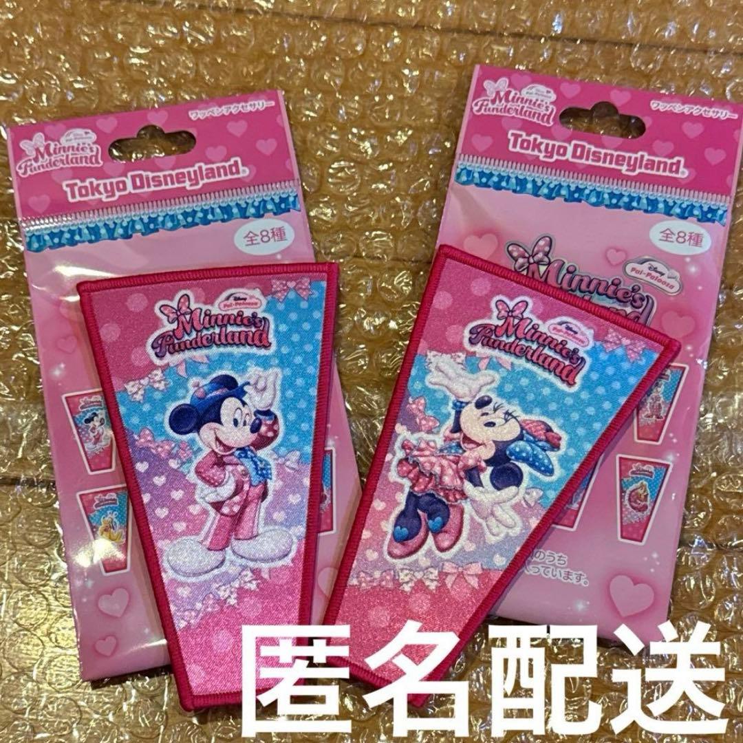 ディズニー パルパルーザ ワッペンアクセサリー ミッキー ミニー