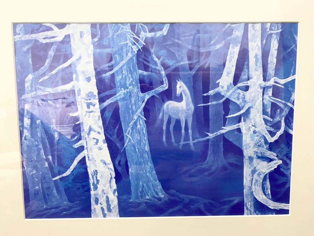 再値下げ = 東山魁夷「白馬の森」 - メルカリ